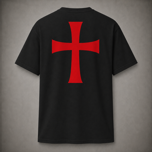T-shirt templária costas