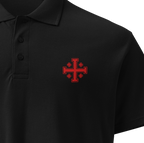 Polo Cruz de Jerusalén Bordado