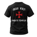 Deus Vult com cruz bordada