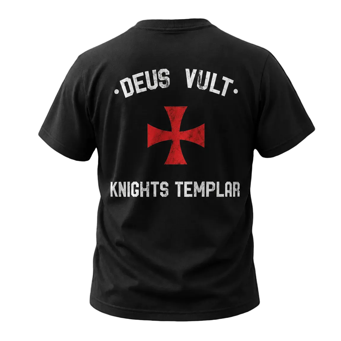 Deus Vult com cruz bordada