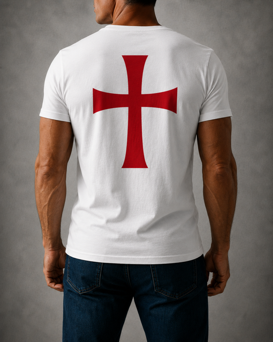 T-shirt templária costas