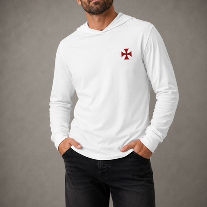Camisola Templária com capuz