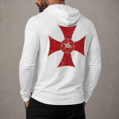 Camisola Templária com capuz