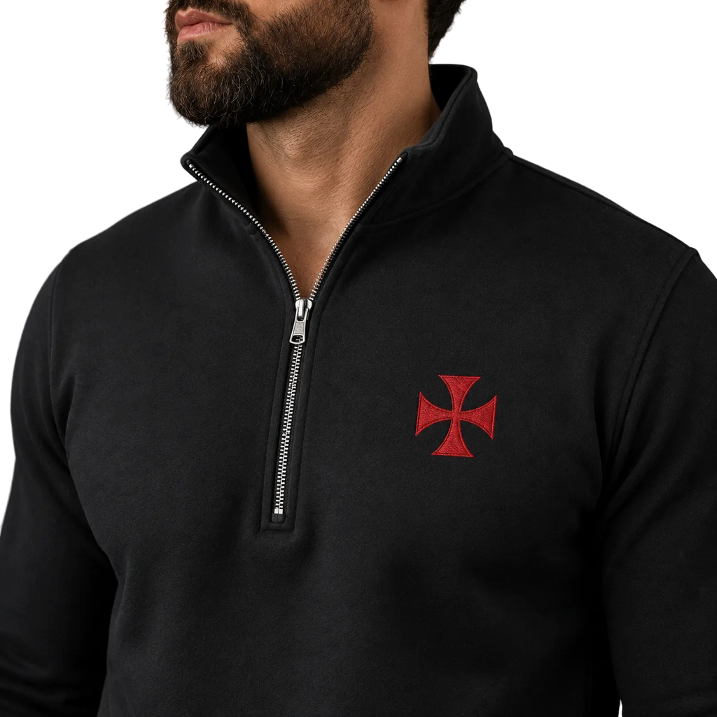 Pullover Templário Bordado