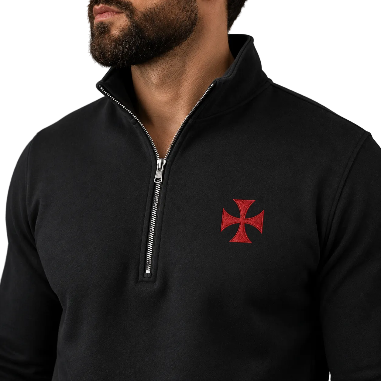 Pullover Templário Bordado