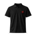 Polo Cruz de Jerusalén Bordado