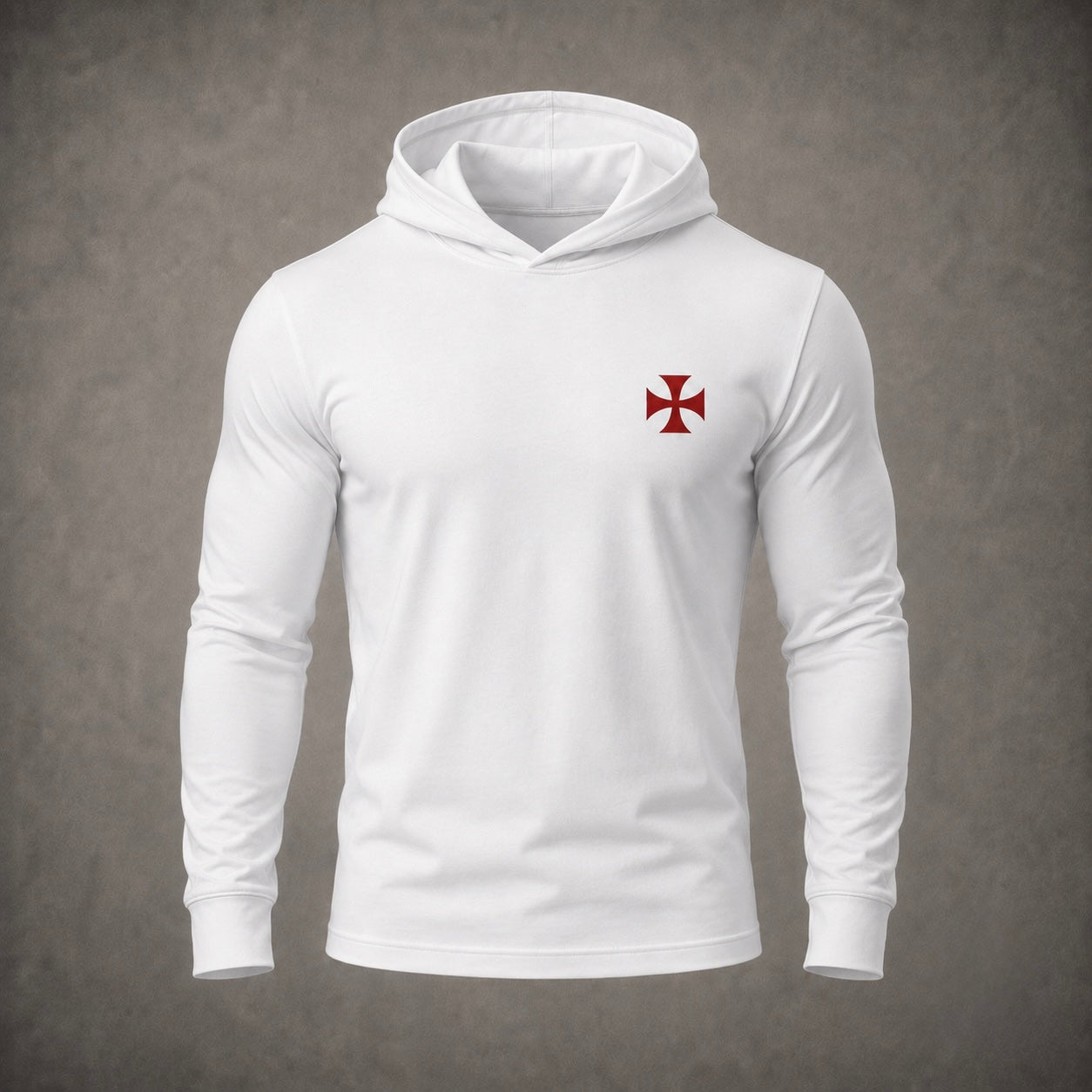 Camisola Templária com capuz