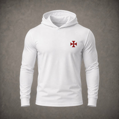 Camisola Templária com capuz