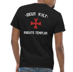 Deus Vult com cruz bordada