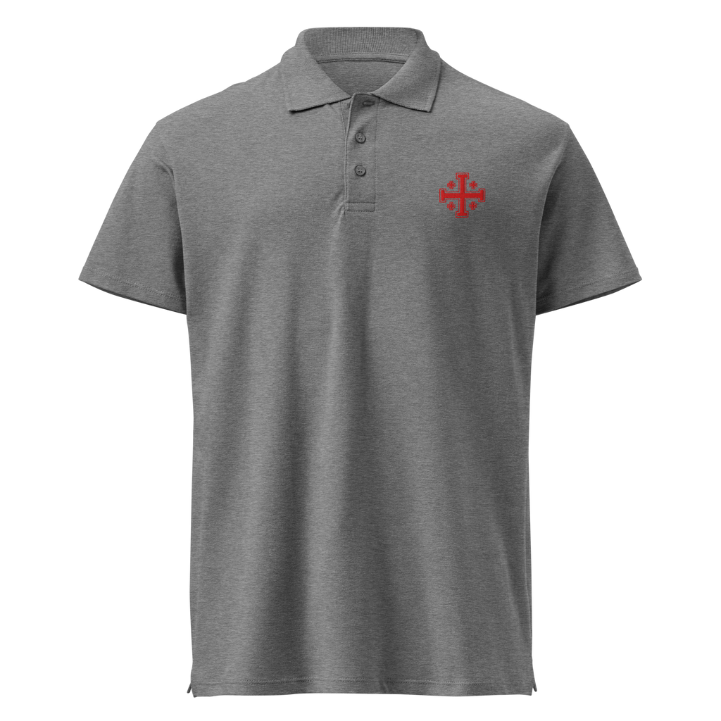 Polo Cruz de Jerusalén Bordado